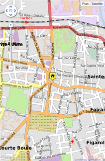 Fig. 20 Carte OpenMapStreet A render