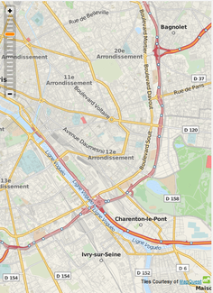 Fig. 23 OpenMapStreet MapQuest